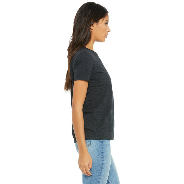 Ladies Relaxed Triblend T-Shirt - cHAR BLK TRIBLND - S(D0102H7WZH6)