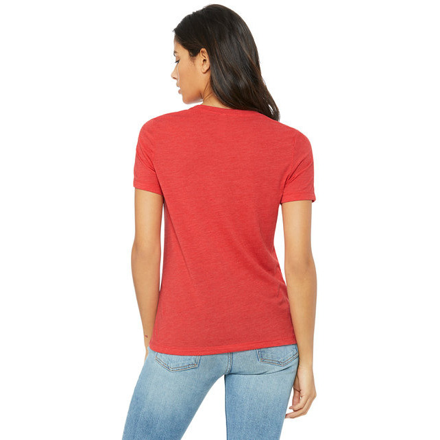 Ladies Relaxed Triblend T-Shirt - cHAR BLK TRIBLND - S(D0102H7WZIT)