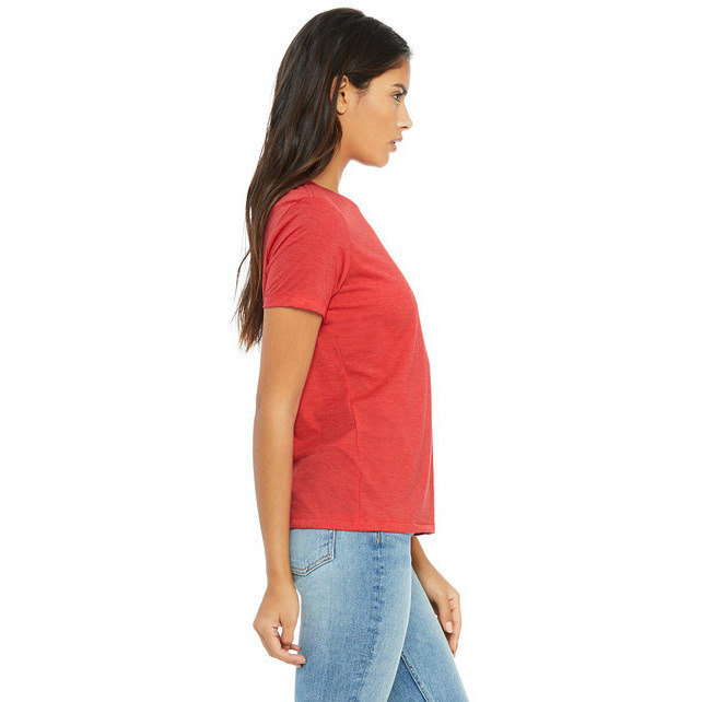 Ladies Relaxed Triblend T-Shirt - cHAR BLK TRIBLND - S(D0102H7WZIT)