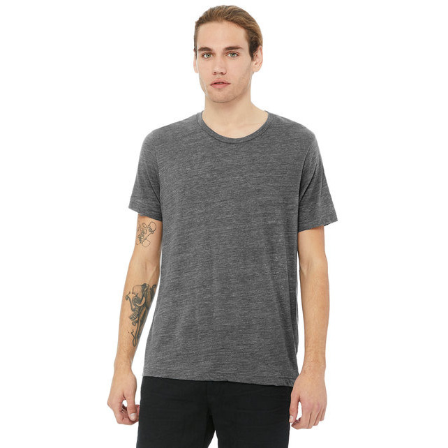 Unisex Poly-cotton Short-Sleeve T-Shirt - BERRY - S(D0102H7W0BP)