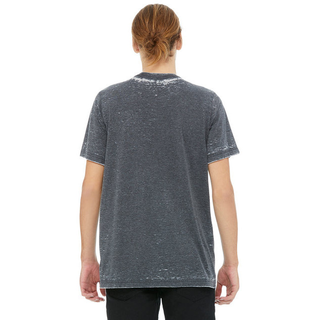 Unisex Poly-cotton Short-Sleeve T-Shirt - BERRY - S(D0102H7WJ78)