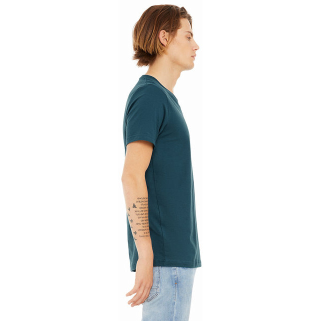 Unisex Jersey Short-Sleeve V-Neck T-Shirt - TRUE ROYAL - XS(D0102H7WBgX)