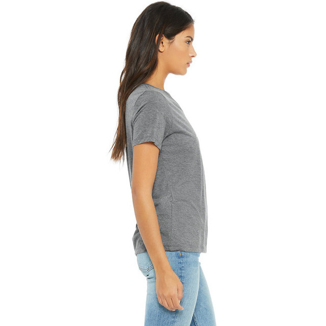 Bella + Canvas 6415 Ladies Relaxed Triblend V-Neck T-Shirt