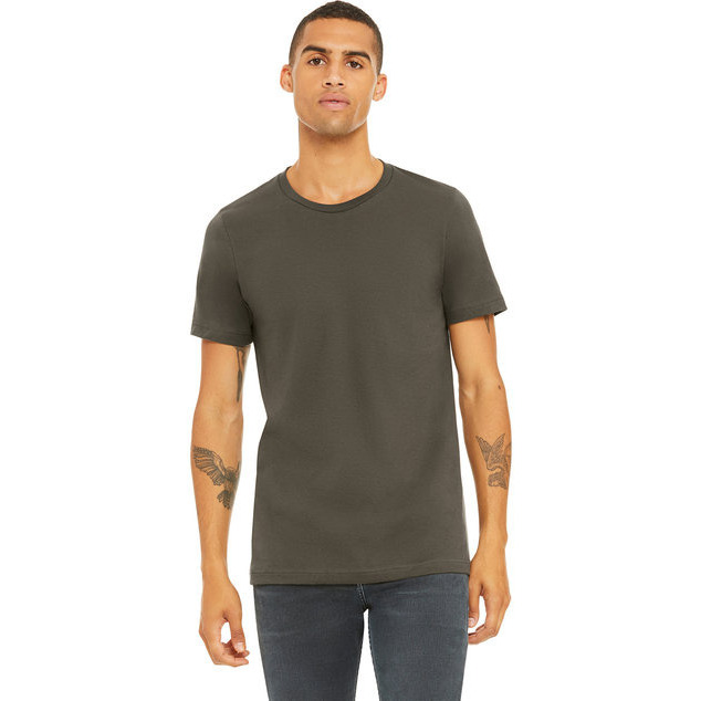 Unisex Jersey T-Shirt - ARMY - S(D0102H783IX)