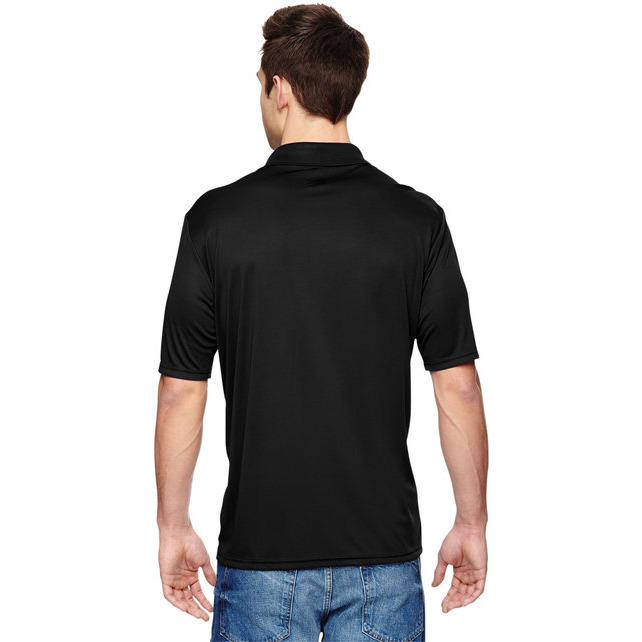 Mens 4 oz cool Dri with Fresh IQ Polo - BLAcK - S(D0102H2HRQU)