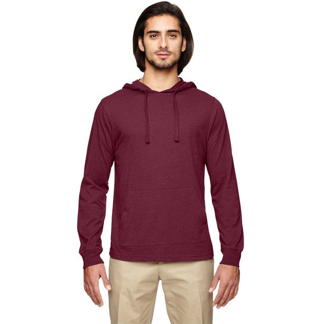 Unisex Blended Eco Jersey Pullover Hoodie - ASPARAgUS - XS(D0102H7ZLDT)