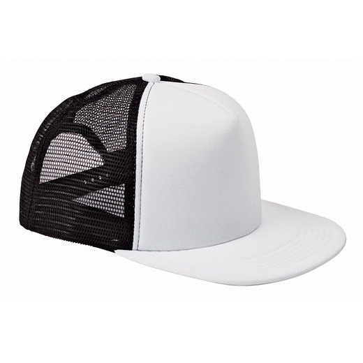 Big Accessories BX030 5-Panel Foam Front Trucker Cap