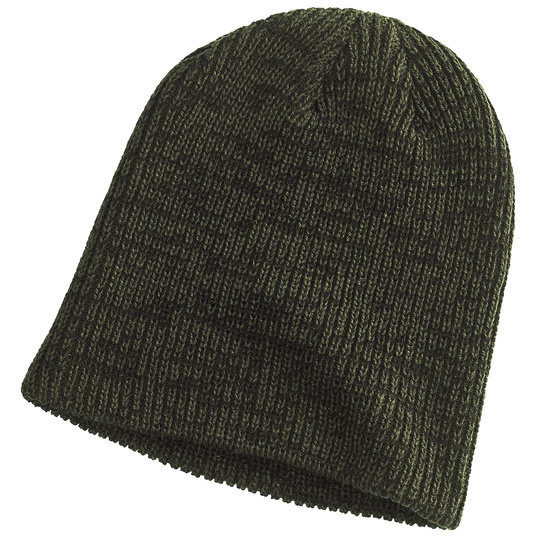 Big Accessories BA524 Ribbed Marled Beanie
