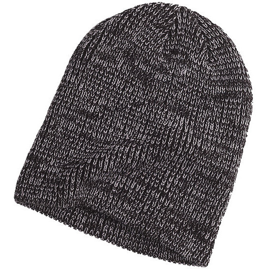 Big Accessories BA524 Ribbed Marled Beanie