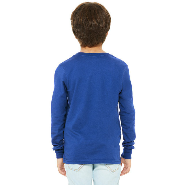 Youth Jersey Long-Sleeve T-Shirt - BLAcK - S(D0102H7WVI2)