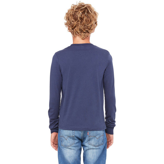 Youth Jersey Long-Sleeve T-Shirt - BLAcK - S(D0102H7WVgT)