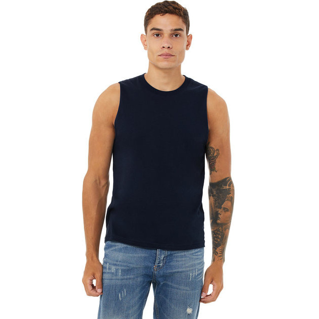 Unisex Jersey Muscle Tank - BLAcK - S(D0102H7WY48)