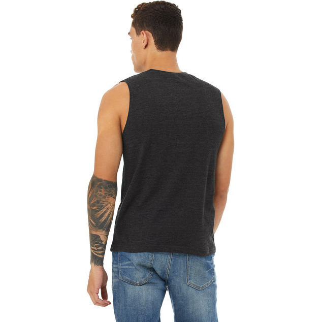 Unisex Jersey Muscle Tank - BLAcK - S(D0102H7WD98)