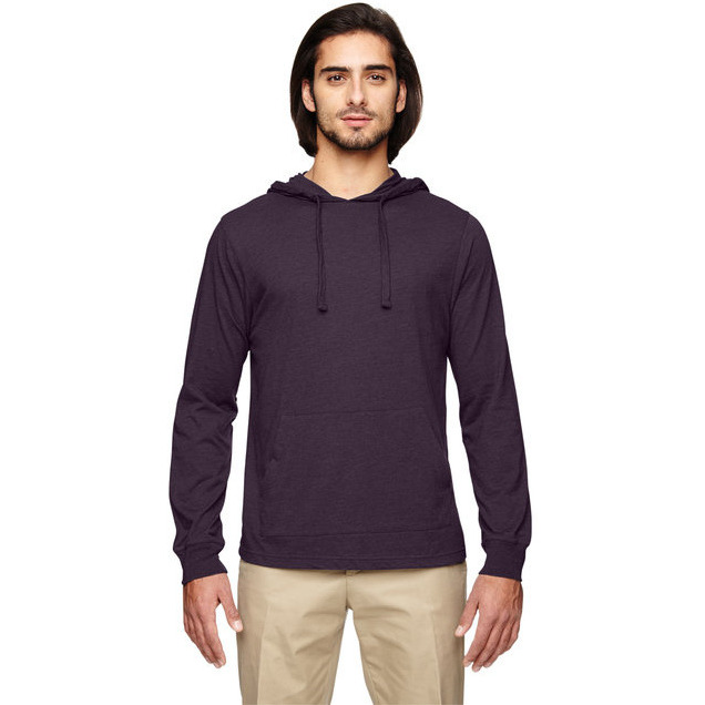 Unisex Blended Eco Jersey Pullover Hoodie - ASPARAgUS - XS(D0102H7ZLMJ)