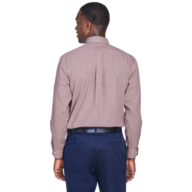 Mens crown Woven collectioningham check - SILVER - S(D0102H76KUJ)
