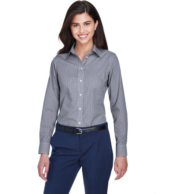 Ladies crown Woven collectioningham check - SILVER - S(D0102H7YEFX)