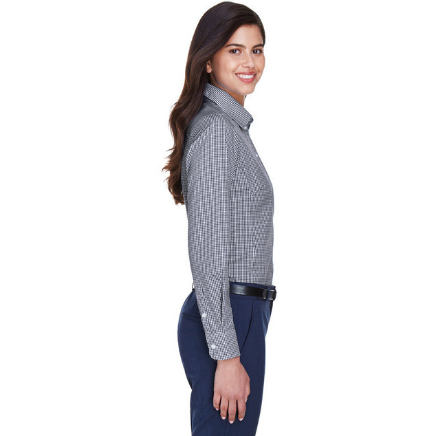 Ladies crown Woven collectioningham check - SILVER - S(D0102H7YEFX)