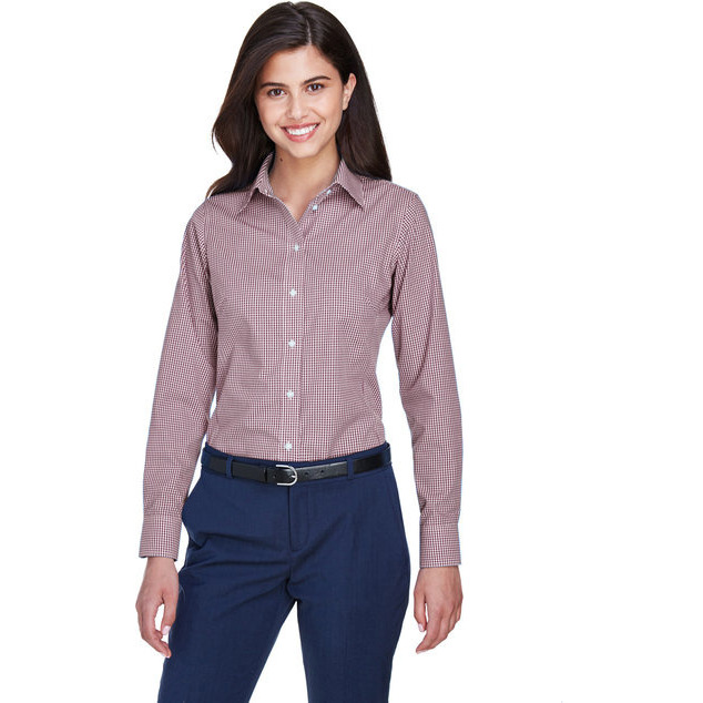 Ladies crown Woven collectioningham check - SILVER - S(D0102H7YP72)