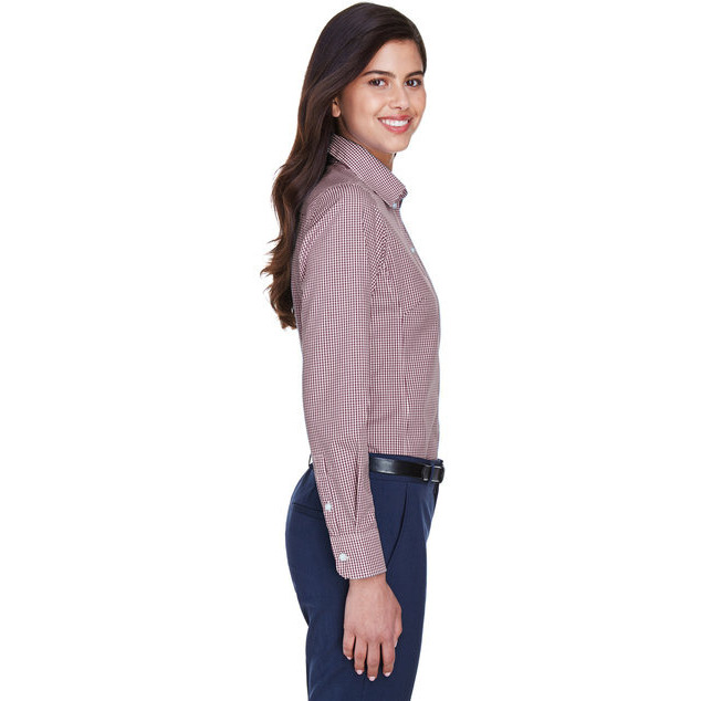Ladies crown Woven collectioningham check - SILVER - S(D0102H7YP72)