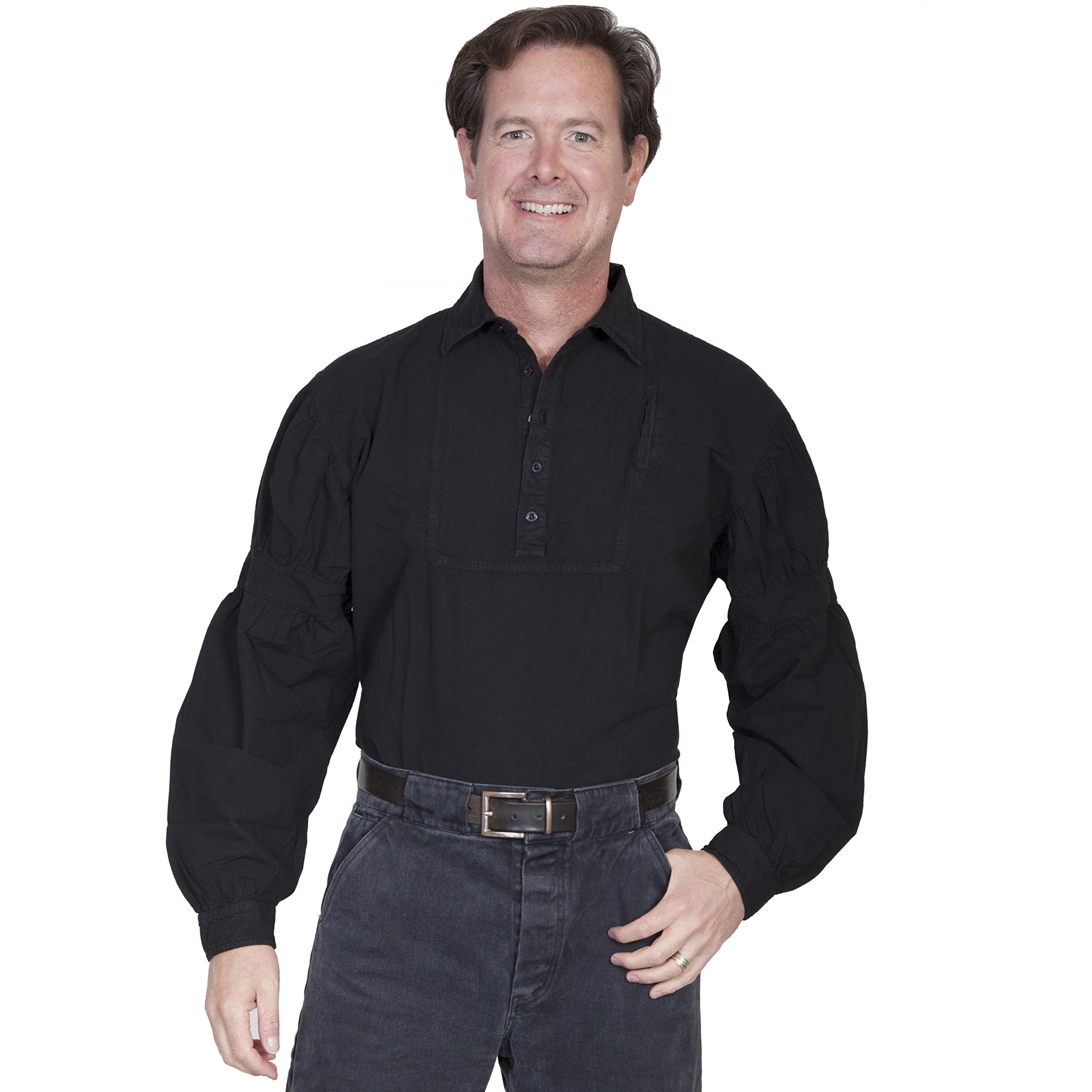 SIDE POCKET COTTON SHIRT