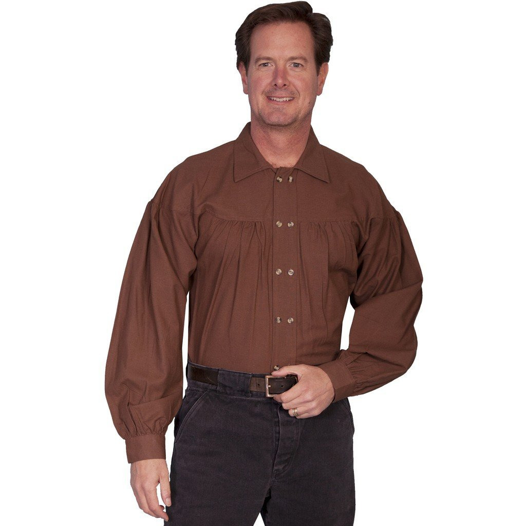TWO BUTTON PLACKET SHIRT
