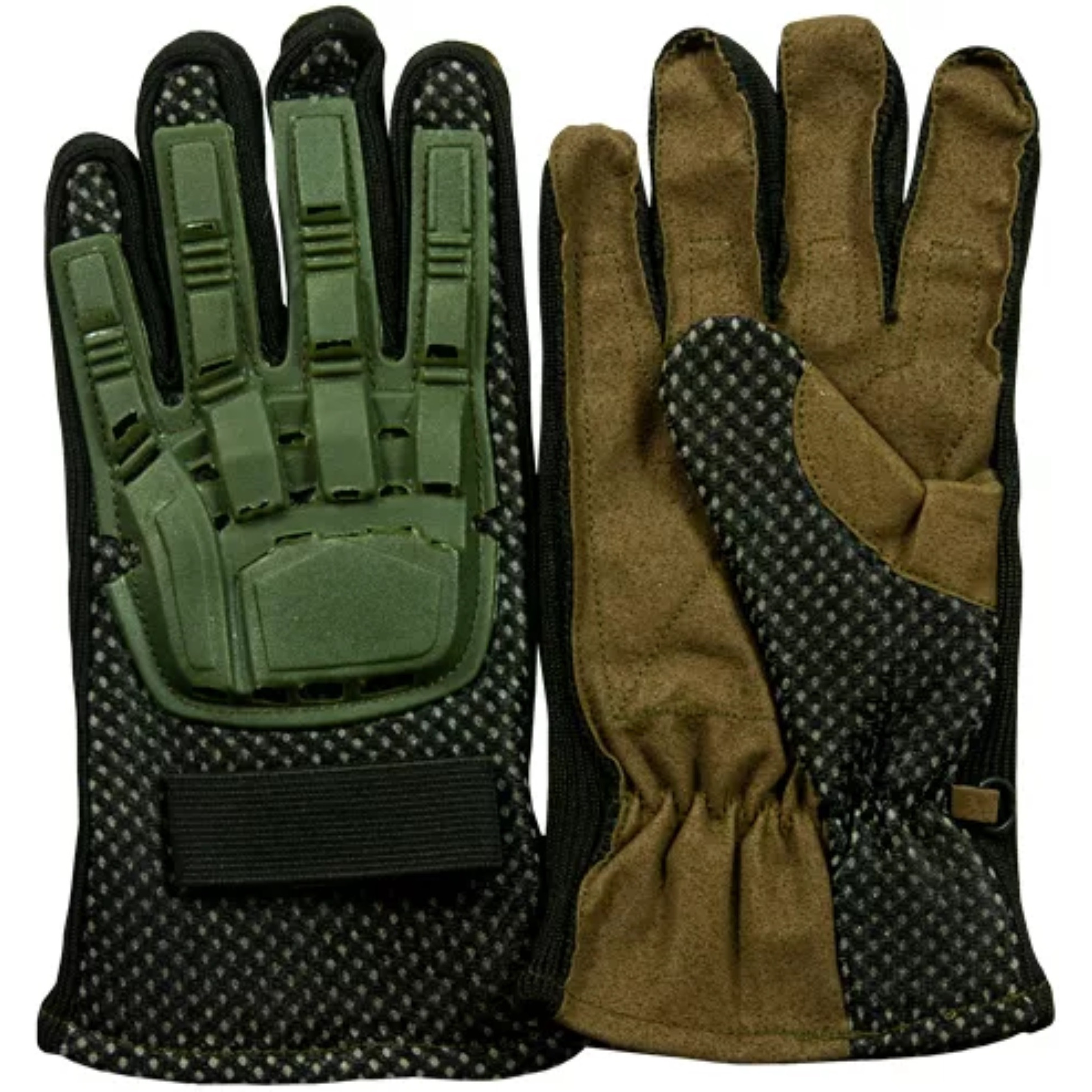 Full Finger Tactical Engagement Glove - Olive Drab Small