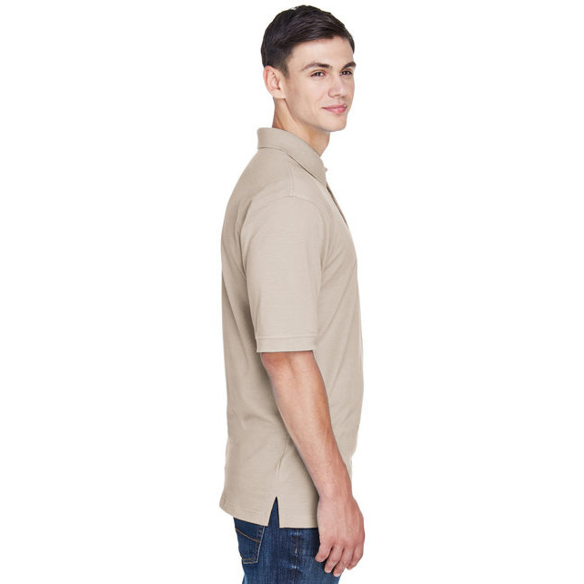 Mens 56 oz Easy BlendPolo - WHITE - XS(D0102H7NVgX)