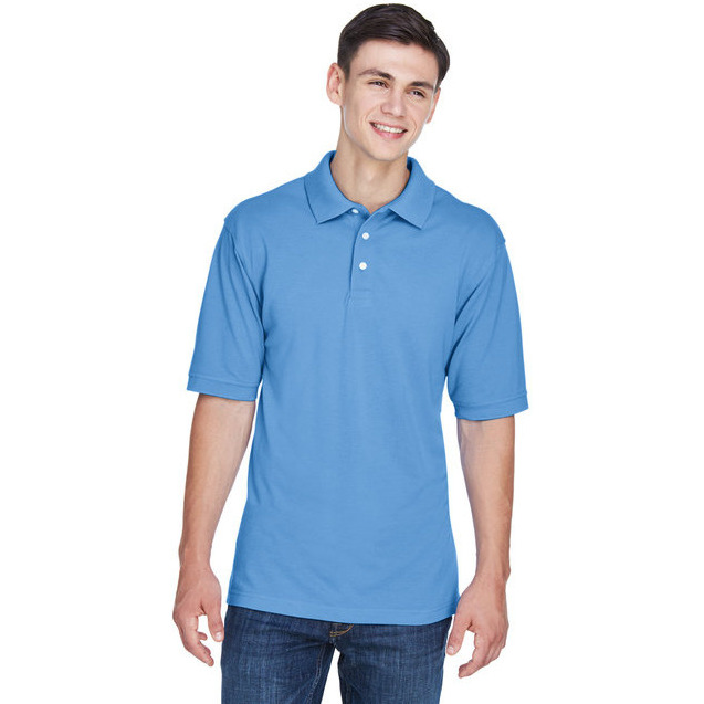 Mens 56 oz Easy BlendPolo - WHITE - XS(D0102H7NVg6)