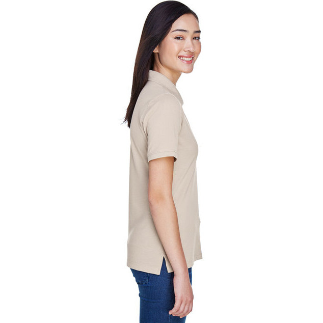 Ladies 56 oz Easy BlendPolo - WHITE - XS(D0102H7NVSX)