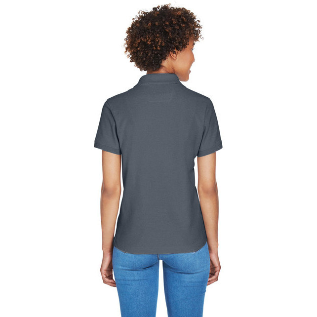 Ladies Pima Piqu Y-collar Polo - WHITE - XS(D0102H7NJ52)