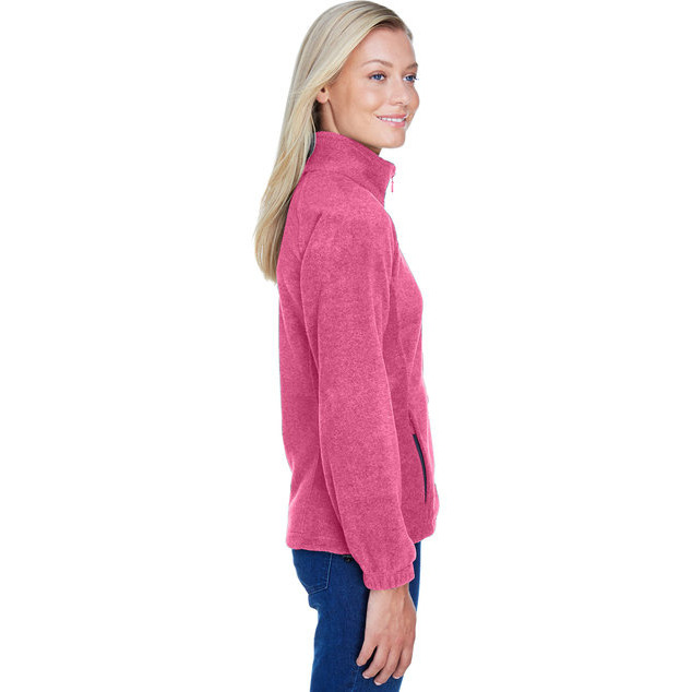 Ladies 8 oz Full-Zip Fleece - BLAcK - XS(D0102H7NJP8)