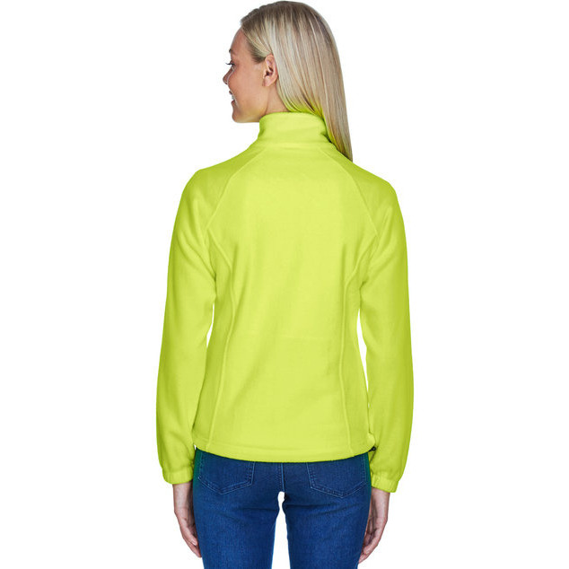 Ladies 8 oz Full-Zip Fleece - BLAcK - XS(D0102H7NJ9X)