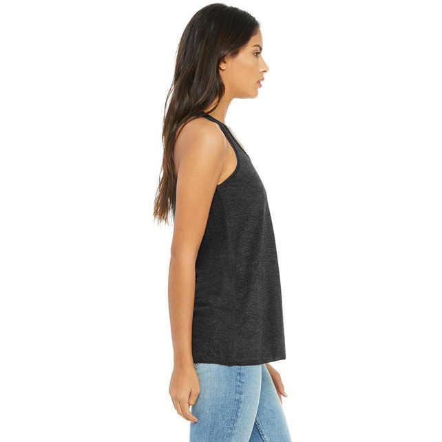 Ladies Flowy Racerback Tank - ATHLETIc HEATHER - S(D0102H78gJ6)