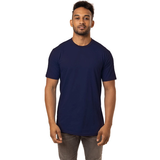 Mens Ringspun Fashion T-Shirt - BLAcK - S(D0102H7Z2B8)