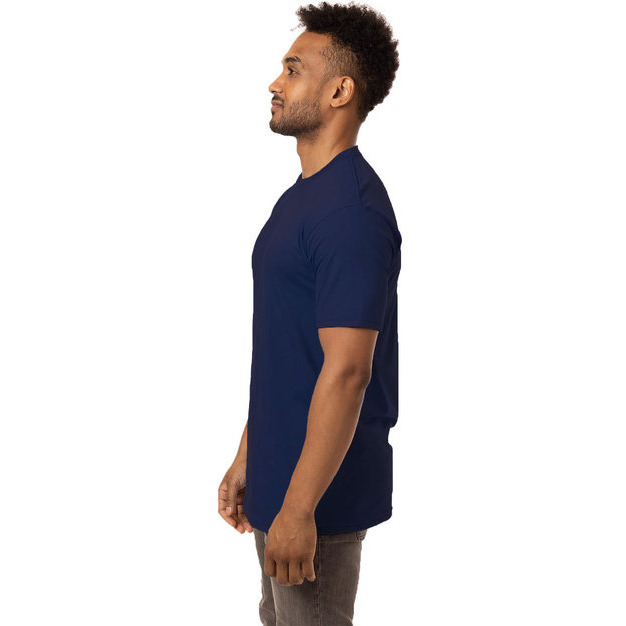 Mens Ringspun Fashion T-Shirt - BLAcK - S(D0102H7Z2B8)