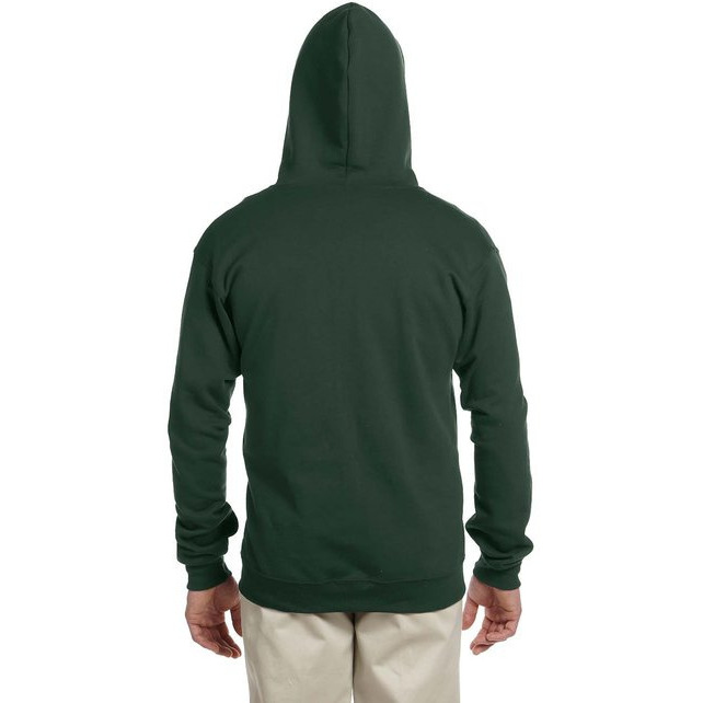 Adult 8 oz NuBlend Fleece Full-Zip Hooded Sweatshirt - ASH - 3XL(D0102HI3D1V)