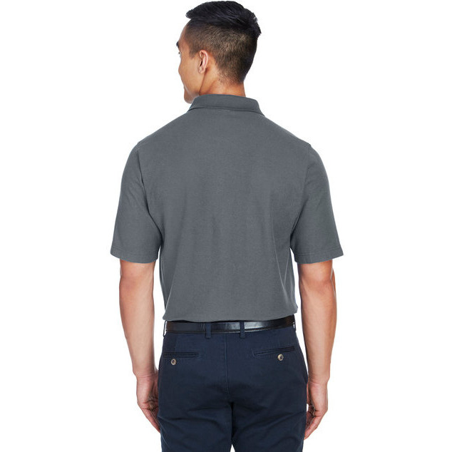 Mens DRYTEc20Performance Pocket Polo - gRAPHITE - S(D0102H76TTP)