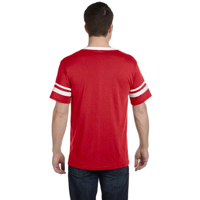 Adult Sleeve Stripe Jersey - WHITE RED - S(D0102H7YAWT)