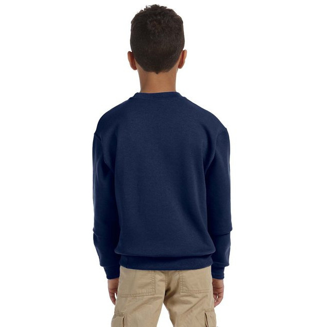 Youth NuBlend Fleece crew - BLAcK - S(D0102HI3YSg)