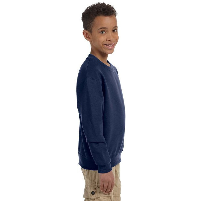 Youth NuBlend Fleece crew - BLAcK - S(D0102HI3YSg)