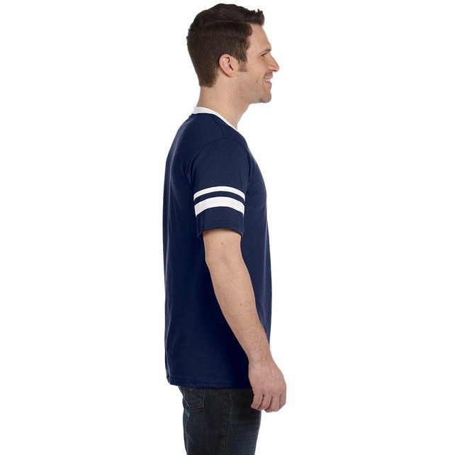 Adult Sleeve Stripe Jersey - WHITE RED - S(D0102H7YA0T)