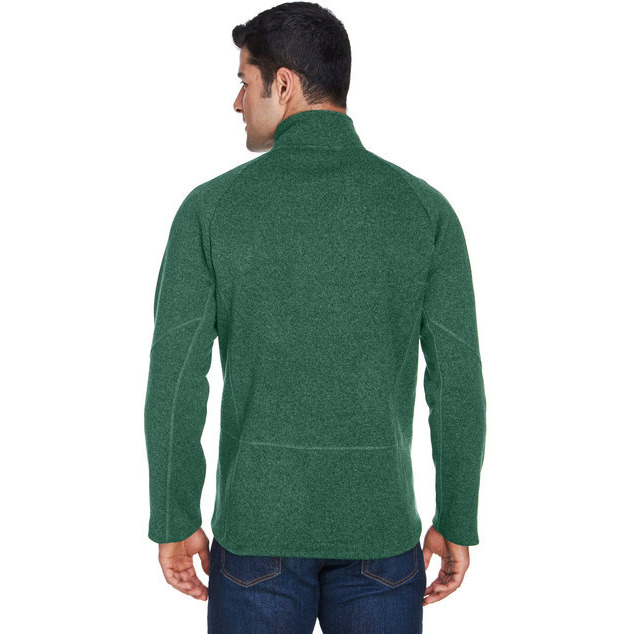 Adult Bristol Sweater Fleece Quarter-Zip - NAVY - S(D0102H764V2)