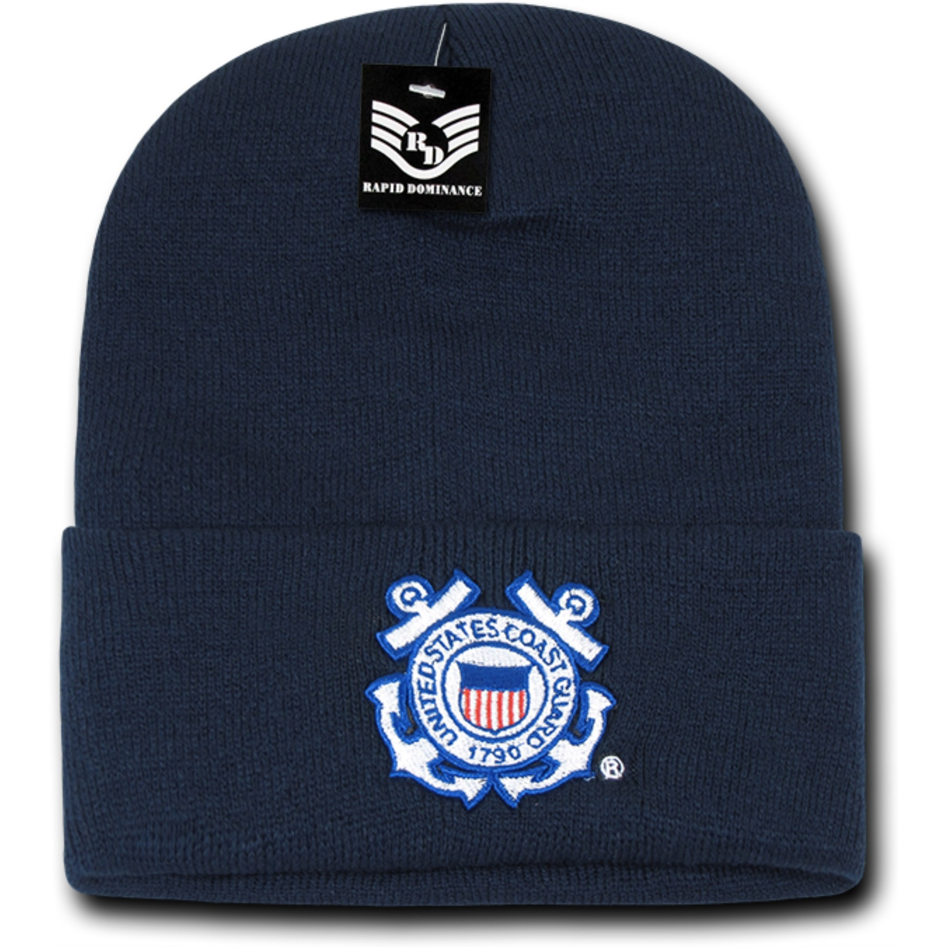 Military Long Beanies, Coast Guard, Navy