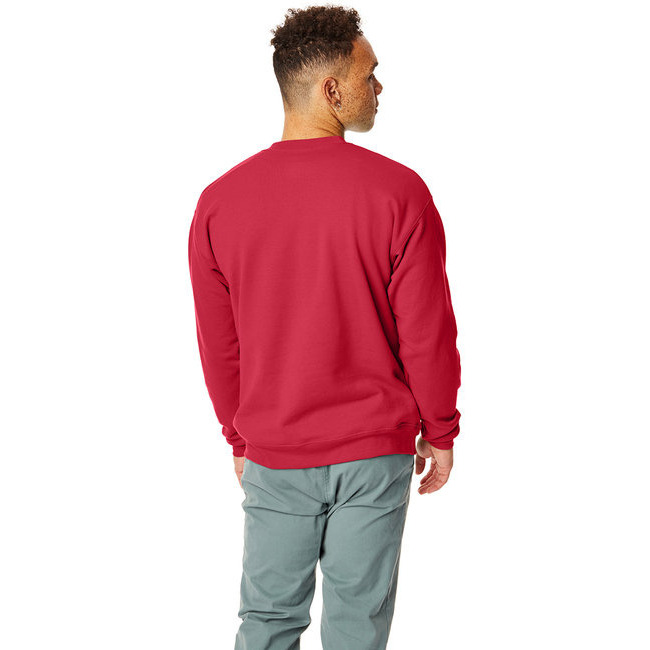 Unisex Ecosmart 5050 crewneck Sweatshirt - cARDINAL - S(D0102H7DF1X)
