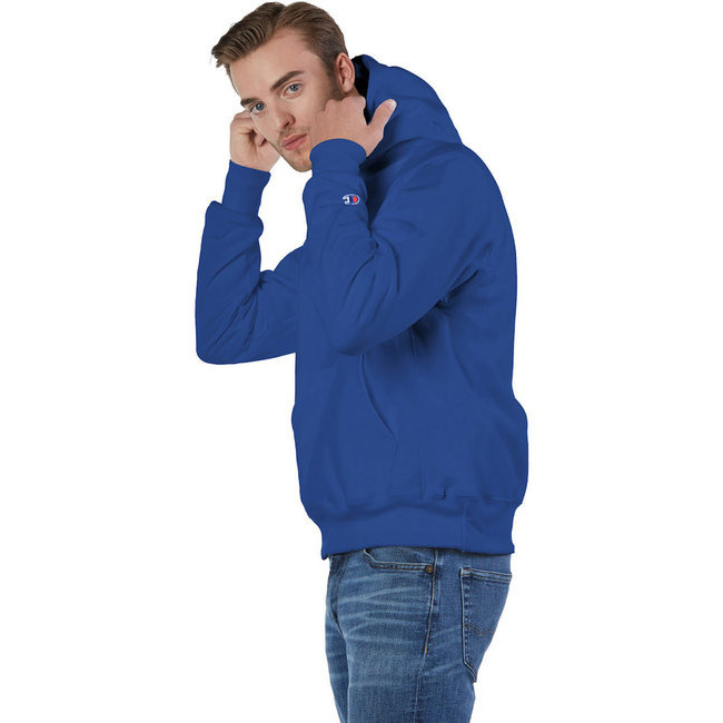Reverse Weave Pullover Hooded Sweatshirt - OXFORD gRAY - M(D0102H7DcMP)