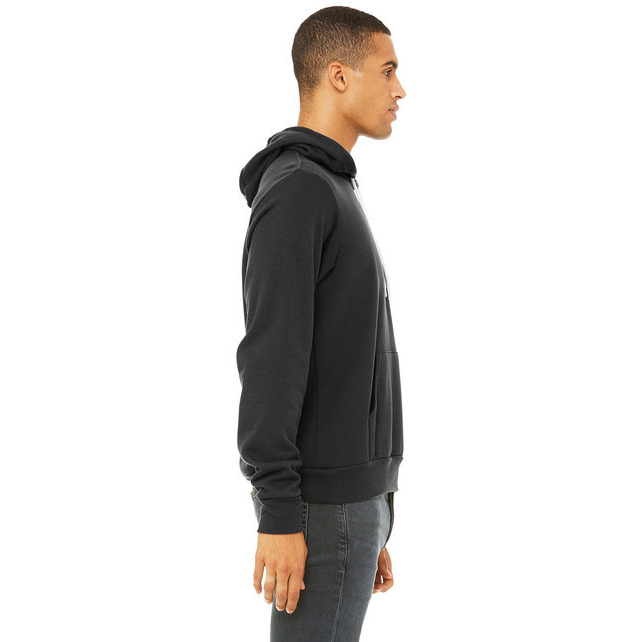 Unisex Sponge Fleece Pullover Hoodie - NAVY - S(D0102H7WIV2)