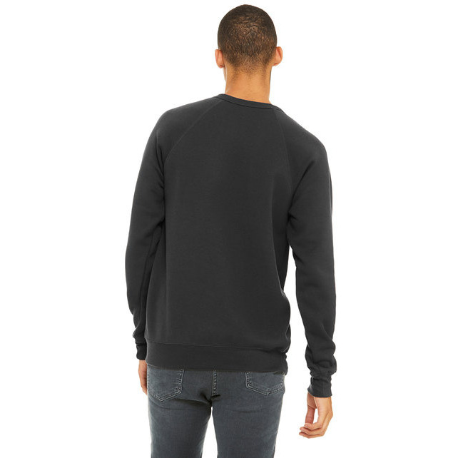 Unisex Sponge Fleece crewneck Sweatshirt - DK gRY MRBLE FLc - M(D0102H7W1BT)