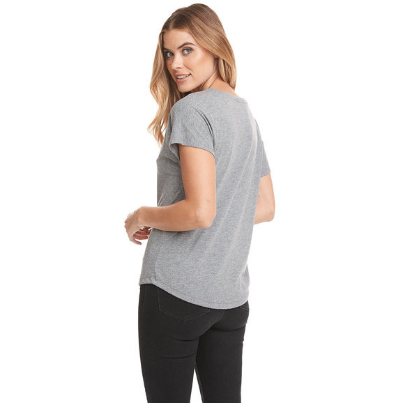 Ladies Triblend Dolman T-Shirt - INDIgO - 3XL(D0102H7NRYP)
