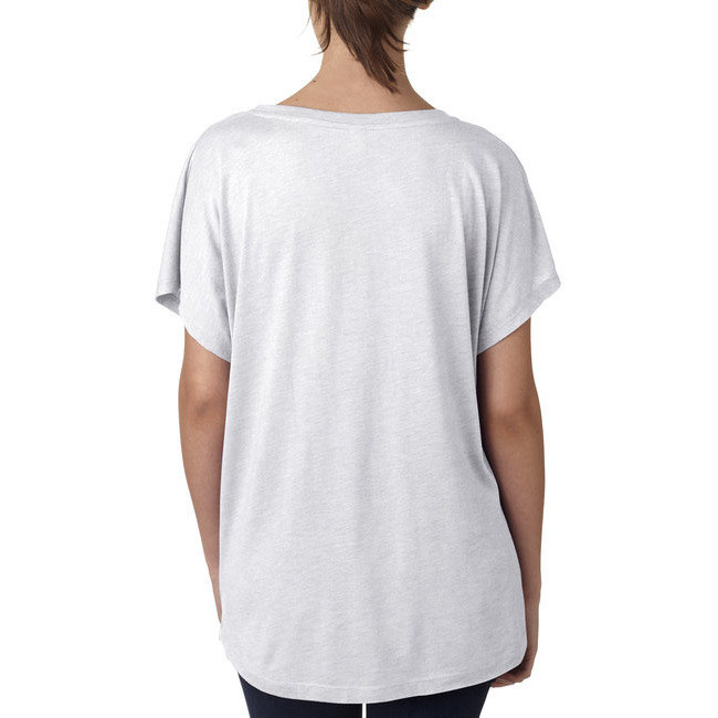 Ladies Triblend Dolman T-Shirt - INDIgO - 3XL(D0102H7NRDX)