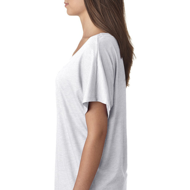 Ladies Triblend Dolman T-Shirt - INDIgO - 3XL(D0102H7NRDX)